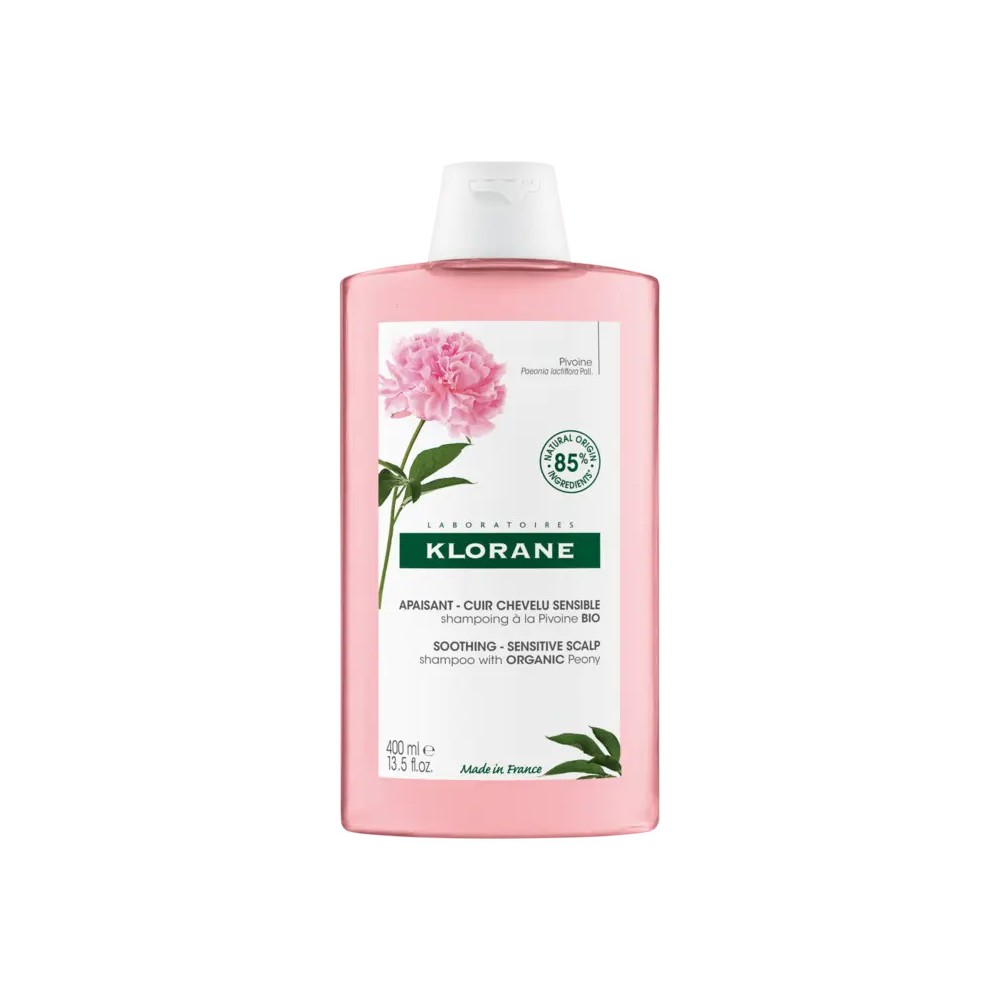 KLORANE – Shampooing Apaisant à la Pivoine BIO (200 ML)
