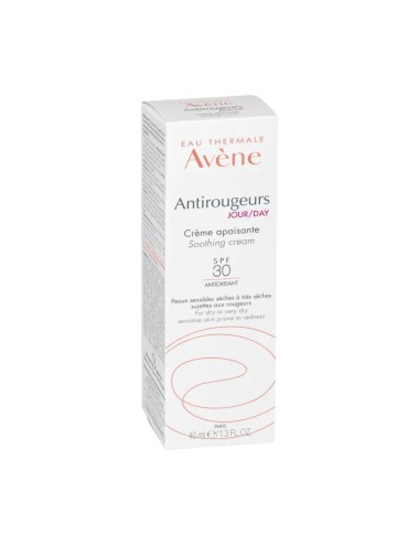 Avène Antirougeurs Jour – Émulsion Apaisante SPF30