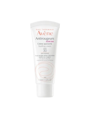 Avène Antirougeurs Jour – Crème Apaisante SPF30 (40 ml)