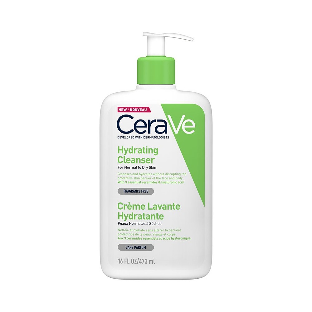 CeraVe Crème Lavante Hydratante 473ml