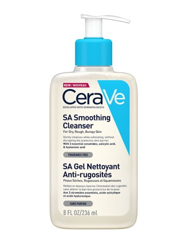 CeraVe SA Gel Nettoyant Anti-Rugosités 236ml