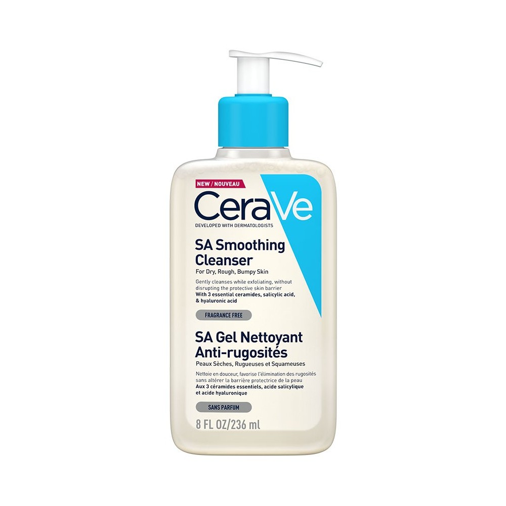 CeraVe SA Gel Nettoyant Anti-Rugosités 236ml
