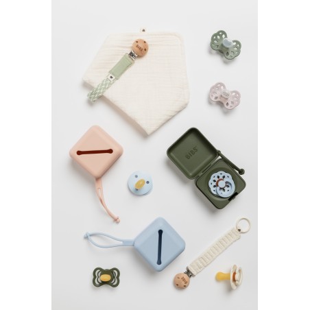 BIBS Boite à sucette Flexible - Blush