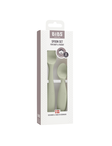 BIBS Set cuillères - Sage
