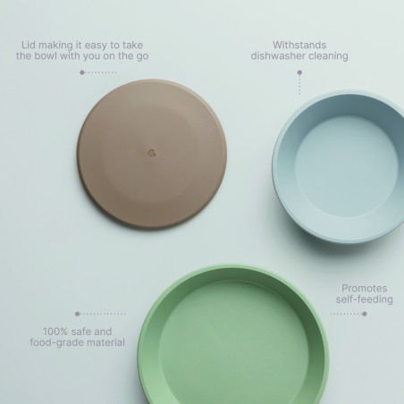 BIBS Set repas - Sage
