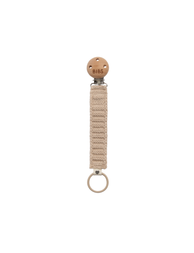 BIBS Attache sucette Tricot - Vanilla