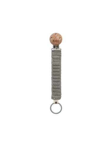 BIBS Attache sucette Tricot - Cloud