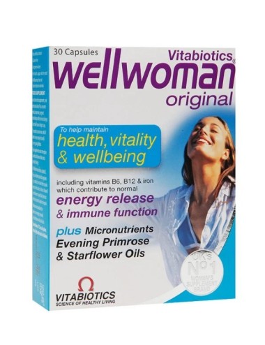 Vitabiotics Wellwoman Original – 30 capsules