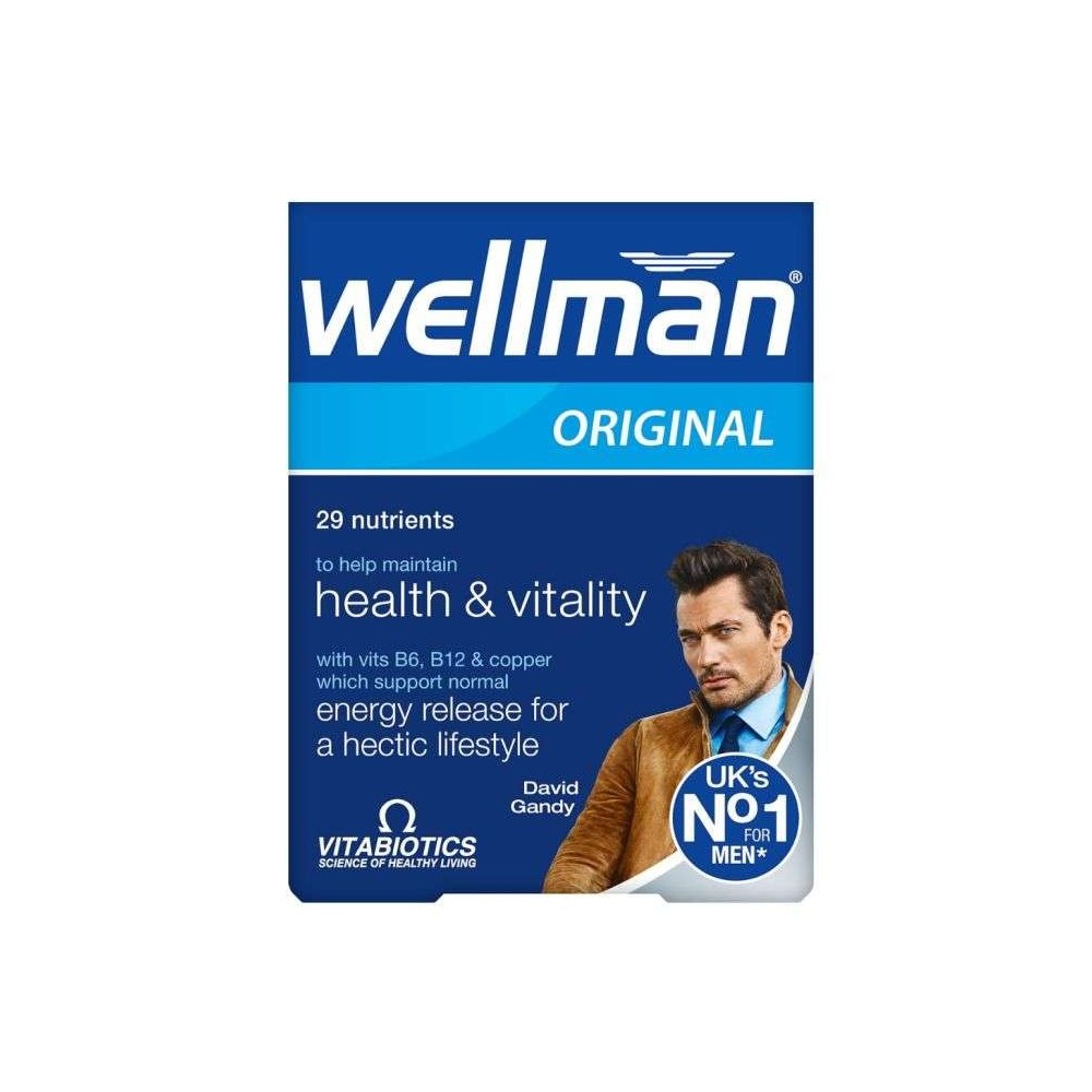 Vitabiotics Wellman Original – 30 comprimés