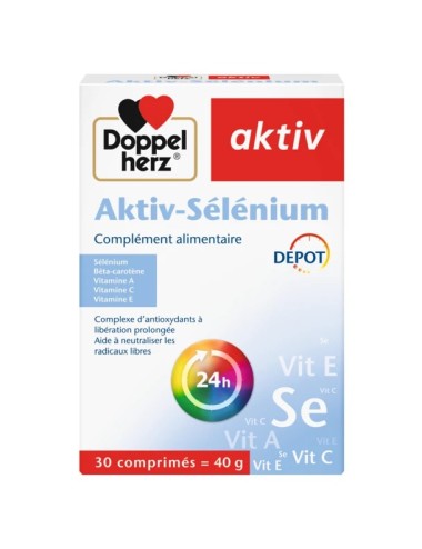 Doppelherz Aktiv Sélénium – 30 comprimés