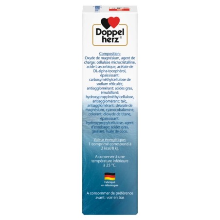 Doppelherz Aktiv Magnésium + Vitamines B12, C & E