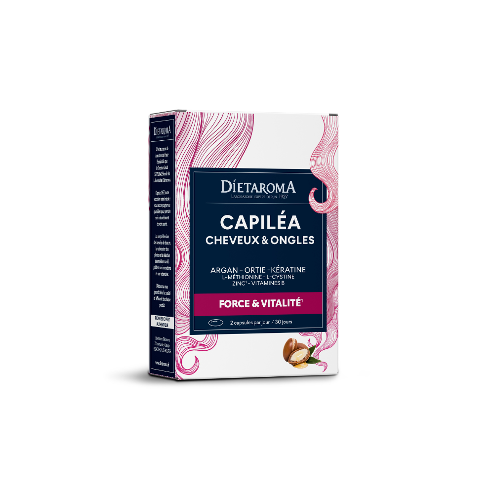 Dietaroma Capilea Forti Cheveux & Ongles – 60 capsules