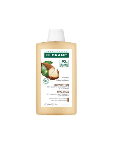 KLORANE – Shampooing au Beurre de Cupuaçu (400 ml)