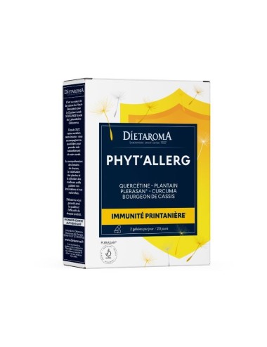 Dietaroma Phyt’Allerg – 40 gélules