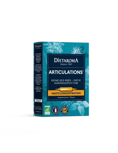 Dietaroma C.I.P. Articulations Reine-des-Prés, Ortie & Harpagophytum