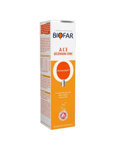 Biofar ACE Sélénium Zinc – 30 comprimés
