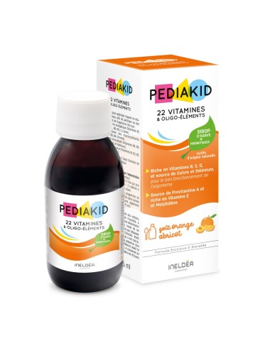 Pediakid 22 Vitamines & Oligo-éléments – Sirop 125 ml