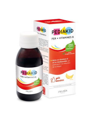 Pediakid Sirop Fer + Vitamines B Enfants – 125 ml