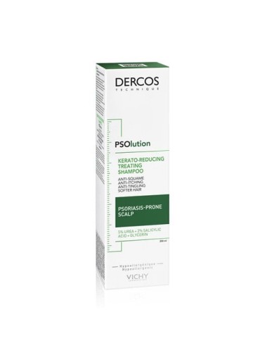 VICHY DERCOS PSolution Shampooing Traitant Kératoréducteur – 200 ml