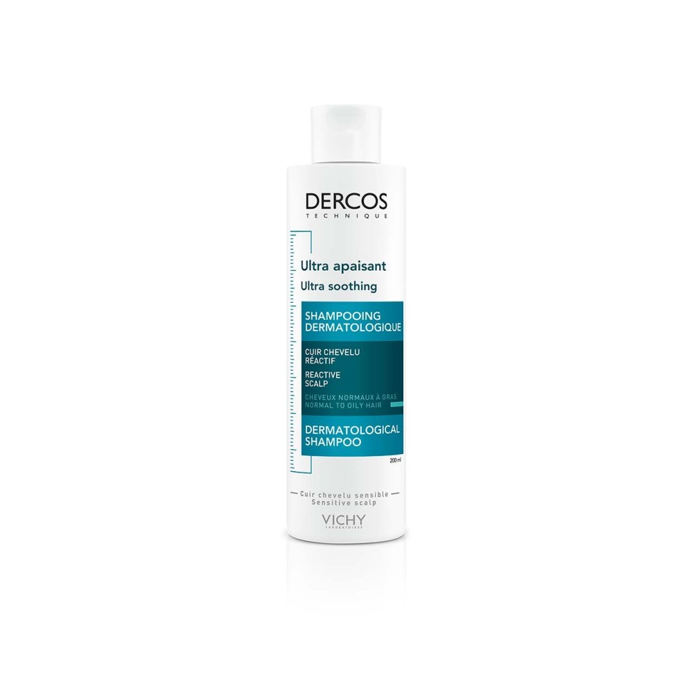 VICHY DERCOS Ultra-Apaisant Cheveux Normaux à Gras – 200 ml