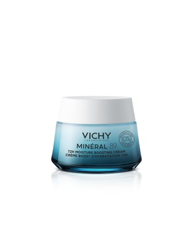 Vichy Minéral 89 Crème Booster d’Hydratation 72H Texture Légère 50 ml