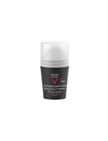 Vichy Homme Déodorant Anti-Transpirant 72H Roll-On 50 ml