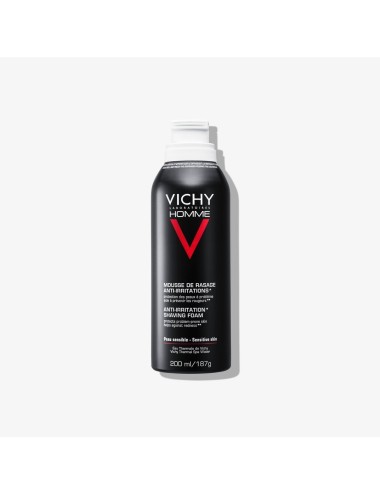 Vichy Homme Mousse à Raser Anti-Irritations 200 ml