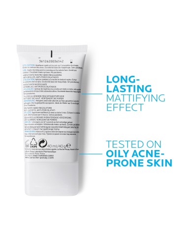 La Roche-Posay Effaclar Mat Soin Hydratant Matifiant Sébo-Régulateur 40 ml