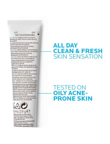 La Roche-Posay Effaclar K(+) Soin Rénovateur Peaux Grasses 40 ml