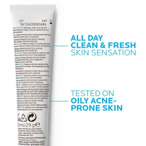 La Roche-Posay Effaclar K(+) Soin Rénovateur Peaux Grasses 40 ml