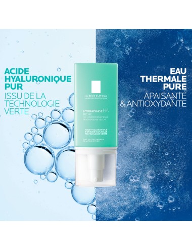 La Roche-Posay Hydraphase HA Intense Riche Soin Hydratant 50 ml
