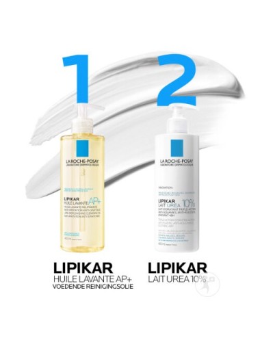 La Roche-Posay Lipikar Lait Urée 10% – Flacon Pompe 400 ml