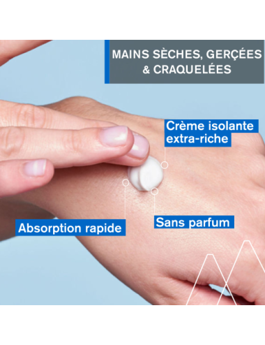 Uriage Bariéderm Crème Mains Isolante Réparatrice 50 ml