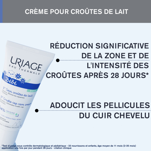 Uriage Bébé 1er Soin Croûtes de Lait 40 ml