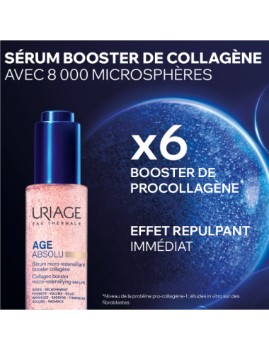 Uriage Age Absolu Sérum Micro-Redensifiant Anti-Âge Global 30 ml