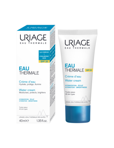 Uriage Eau Thermale Crème D'Eau Légère SPF20 Hydratante Protectrice 40 ml