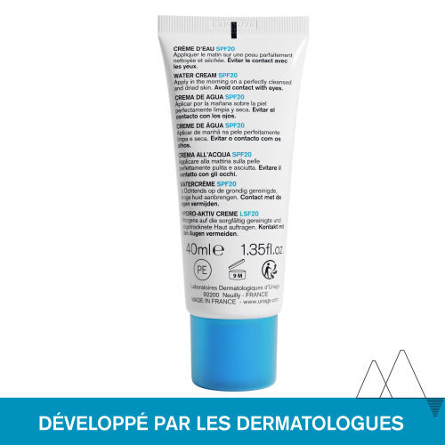Uriage Eau Thermale Crème D'Eau Légère SPF20 Hydratante Protectrice 40 ml