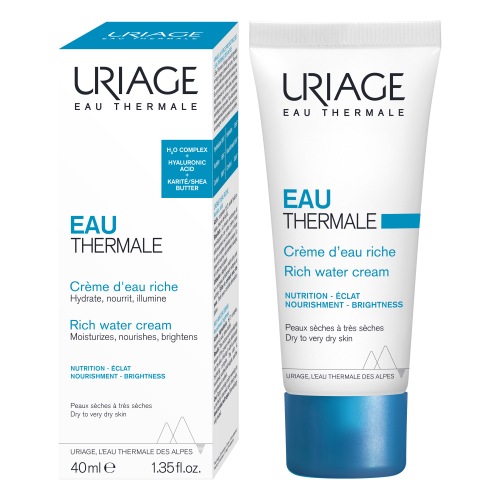 Uriage Eau Thermale Crème D'Eau Riche Hydratation 24H 40 ml