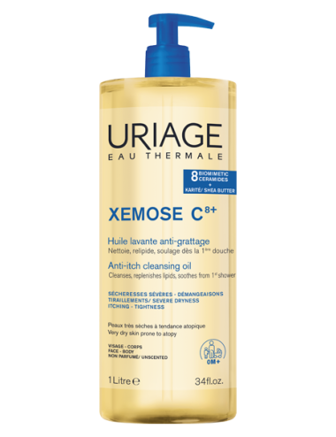 Uriage Xémose Huile Lavante Apaisante Anti-Grattage 1 Litre
