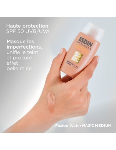 ISDIN Fotoprotecteur Water Color Medium – 50 ml
