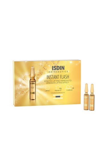 ISDINCEUTICS Instant Flash – Boîte de 5 Ampoules