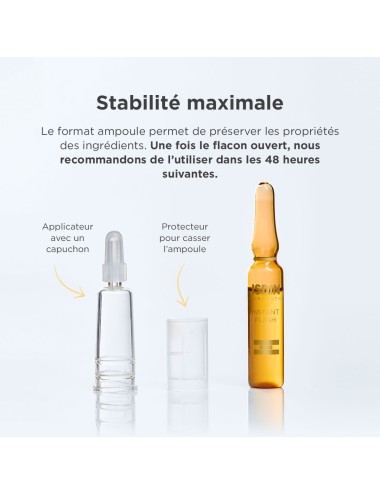 ISDINCEUTICS Instant Flash – Boîte de 5 Ampoules