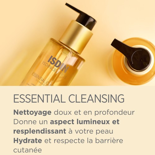 ISDINCEUTICS Essential Cleansing – Huile Démaquillante 200 ml