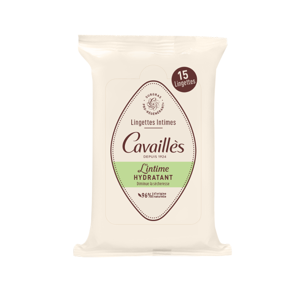 Rogé Cavaillès Lingettes Spécial Sècheresse Hydratant 15 Unités