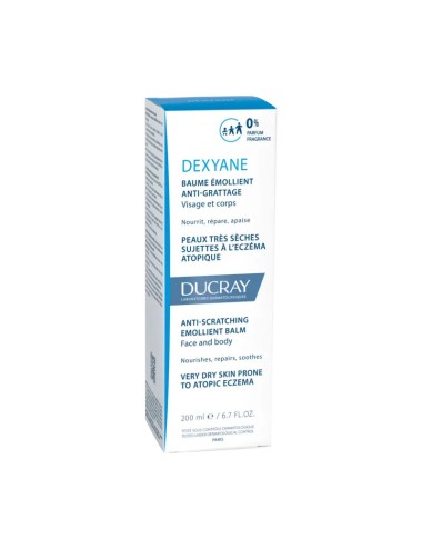 DUCRAY DEXYANE – Baume Émollient Anti-Grattage (200 ml)