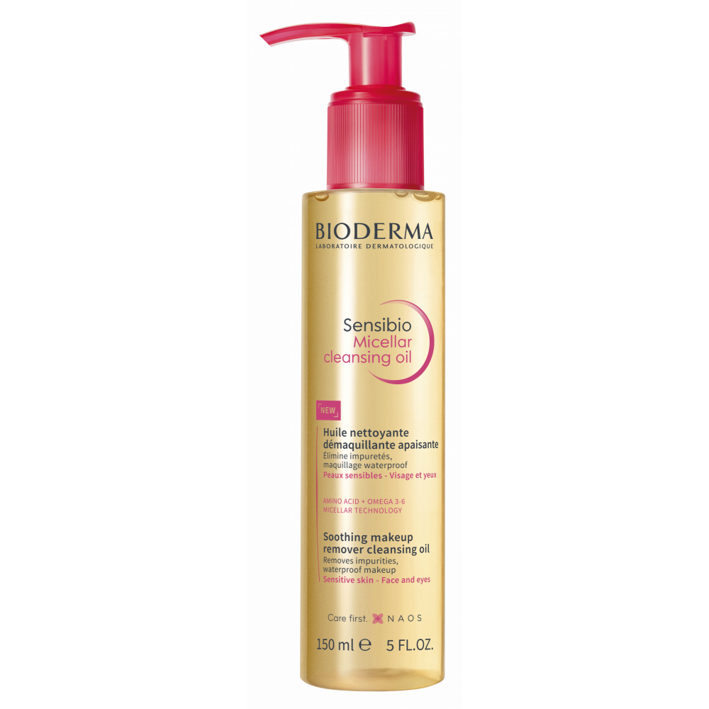 Bioderma Sensibio huile micellaire démaquillante nettoyante 150 ml