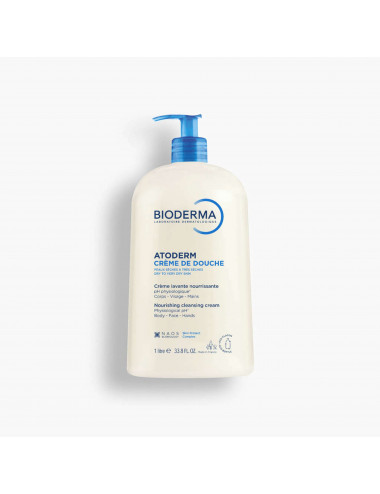 Bioderma Atoderm Crème de Douche (flacon Pompe 1 Litre)