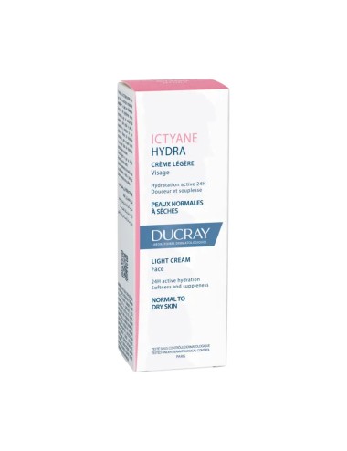 DUCRAY ICTYANE HYDRA – Crème Légère Visage (40 ml)