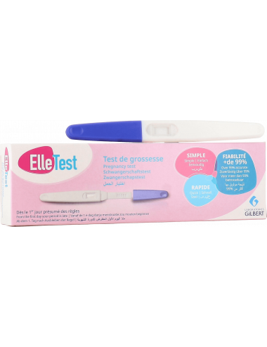 Gilbert Elle Test Test de Grossesse Rapide