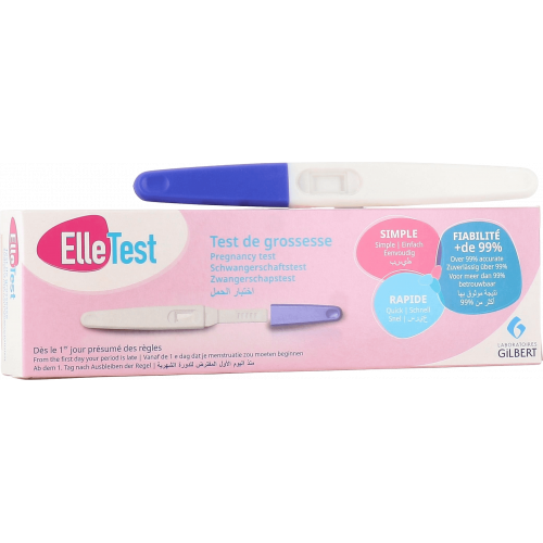Gilbert Elle Test Test de Grossesse Rapide
